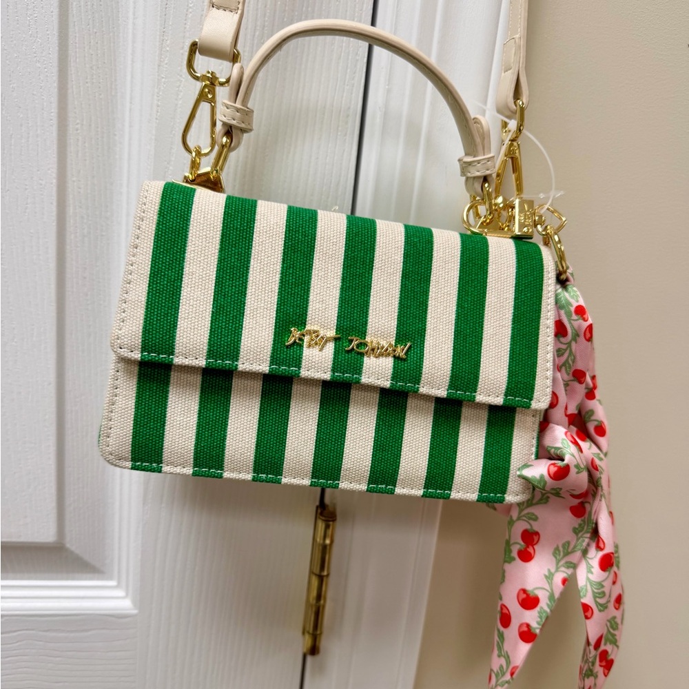 Betsey Johnson Top-Handle Bag with Crossbody Strap - Picture 4 of 9